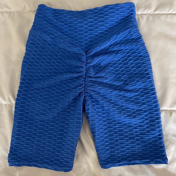 Blue biker shorts size XS - Picture 2 of 2